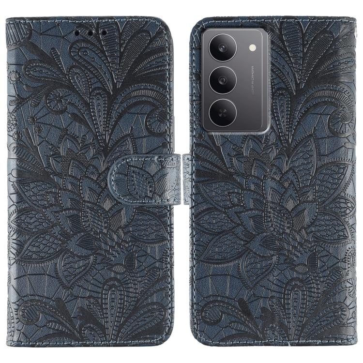 Lace Flower Embossing Flip Leather Phone Case, For Realme 14 Pro+, For Realme 14 Pro, For Realme 14x, For Realme GT 7 Pro