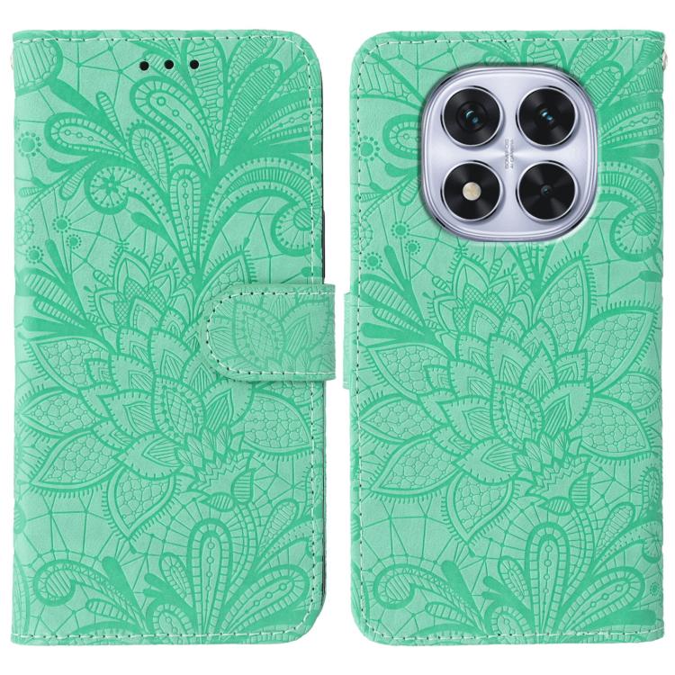 Lace Flower Embossing Flip Leather Phone Case, For Redmi Note 14 4G 164.84mm EU, For Redmi Note 14 Pro 4G Global, For Redmi Note 14 5G Global, For Redmi Note 14 4G 163.25mm Global