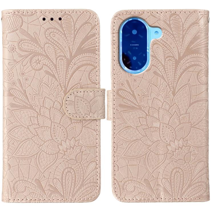 Lace Flower Embossing Flip Leather Phone Case, For Redmi 15C 5G / 4G EU 173mm, For Redmi 15 5G Global / 15 4G SEA, For Redmi 15 5G / 4G EU 171mm, For Redmi 15C 5G / 4G Global 171mm, For Redmi Turbo 4 Pro 5G / Poco F7, For Redmi A5 4G 173.3mm           ...