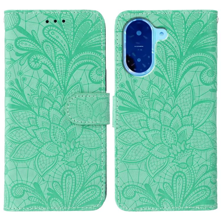 Lace Flower Embossing Flip Leather Phone Case, For Redmi 15C 5G / 4G EU 173mm, For Redmi 15 5G Global / 15 4G SEA, For Redmi 15 5G / 4G EU 171mm, For Redmi 15C 5G / 4G Global 171mm, For Redmi Turbo 4 Pro 5G / Poco F7, For Redmi A5 4G 173.3mm           ...