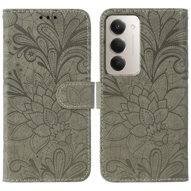 Lace Flower Embossing Flip Leather Phone Case, For Redmi 15C 5G / 4G EU 173mm, For Redmi 15 5G Global / 15 4G SEA, For Redmi 15 5G / 4G EU 171mm, For Redmi 15C 5G / 4G Global 171mm, For Redmi Turbo 4 Pro 5G / Poco F7, For Redmi A5 4G 173.3mm           ...