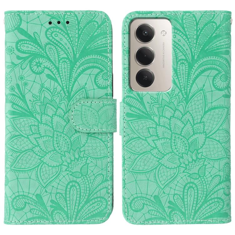 Lace Flower Embossing Flip Leather Phone Case, For Redmi 15C 5G / 4G EU 173mm, For Redmi 15 5G Global / 15 4G SEA, For Redmi 15 5G / 4G EU 171mm, For Redmi 15C 5G / 4G Global 171mm, For Redmi Turbo 4 Pro 5G / Poco F7, For Redmi A5 4G 173.3mm           ...