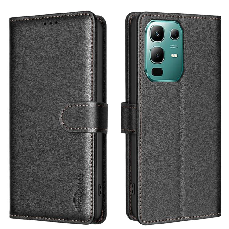Litchi Texture RFID Anti-theft Leather Phone Case, For Infinix GT 50 Pro 5G, For Infinix Hot 70 5G, For Infinix Smart 20 4G, For Infinix Note 60 5G/60 Pro 5G, For Infinix Hot 60 Pro+ 4G, For Infinix Hot 60 Pro 4G, For Infinix Smart 10 4G               ...