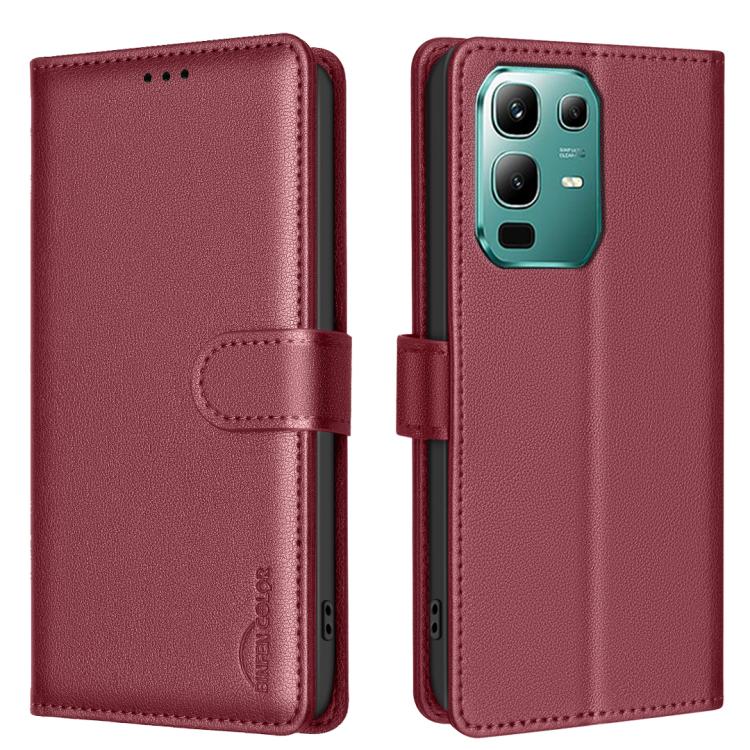 Litchi Texture RFID Anti-theft Leather Phone Case, For Infinix GT 50 Pro 5G, For Infinix Hot 70 5G, For Infinix Smart 20 4G, For Infinix Note 60 5G/60 Pro 5G, For Infinix Hot 60 Pro+ 4G, For Infinix Hot 60 Pro 4G, For Infinix Smart 10 4G               ...
