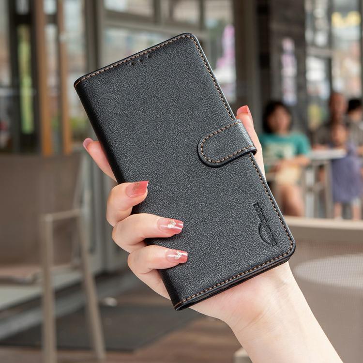 Litchi Texture RFID Anti-theft Leather Phone Case, For Infinix Note 50 Pro+ 5G
