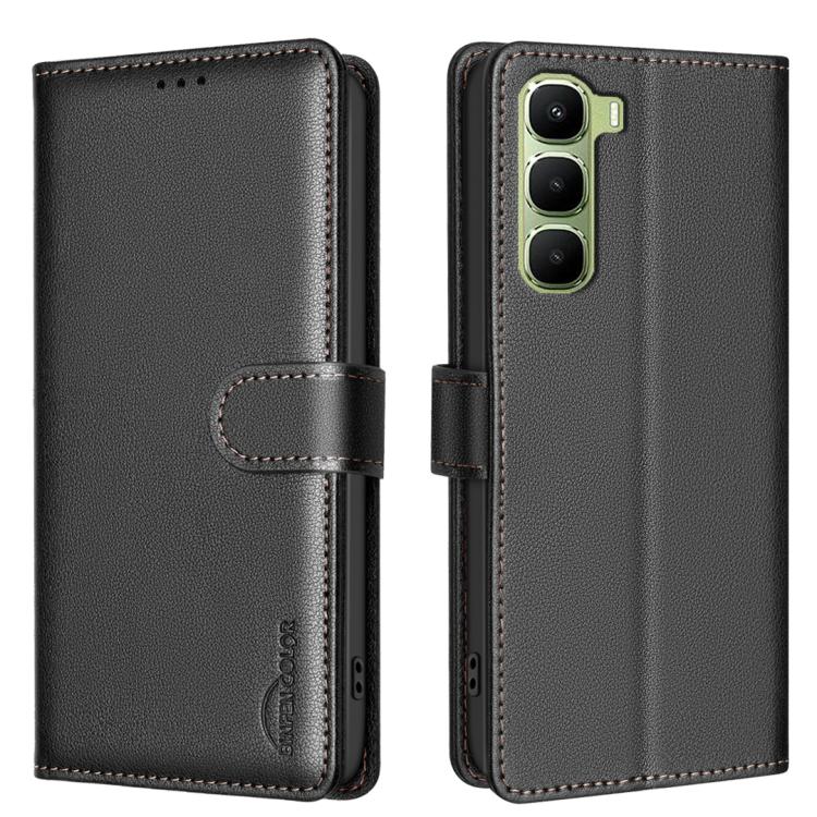 Litchi Texture RFID Anti-theft Leather Phone Case, For Infinix GT 50 Pro 5G, For Infinix Hot 70 5G, For Infinix Smart 20 4G, For Infinix Note 60 5G/60 Pro 5G, For Infinix Hot 60 Pro+ 4G, For Infinix Hot 60 Pro 4G, For Infinix Smart 10 4G               ...