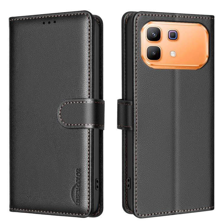 Litchi Texture RFID Anti-theft Leather Phone Case, For Infinix GT 50 Pro 5G, For Infinix Hot 70 5G, For Infinix Smart 20 4G, For Infinix Note 60 5G/60 Pro 5G, For Infinix Hot 60 Pro+ 4G, For Infinix Hot 60 Pro 4G, For Infinix Smart 10 4G               ...