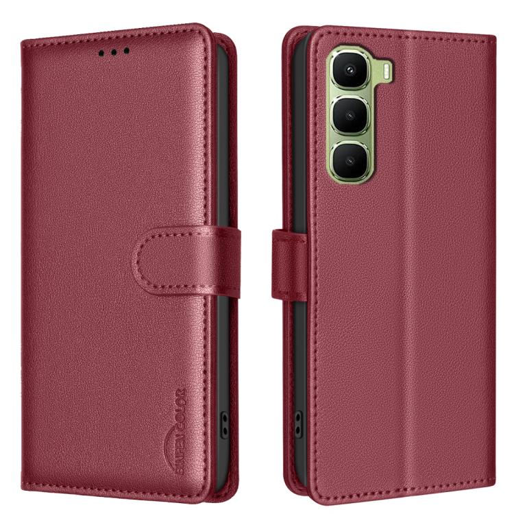 Litchi Texture RFID Anti-theft Leather Phone Case, For Infinix GT 50 Pro 5G, For Infinix Hot 70 5G, For Infinix Smart 20 4G, For Infinix Note 60 5G/60 Pro 5G, For Infinix Hot 60 Pro+ 4G, For Infinix Hot 60 Pro 4G, For Infinix Smart 10 4G               ...
