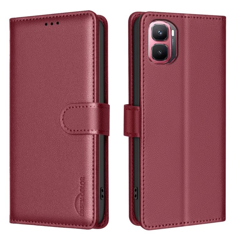 Litchi Texture RFID Anti-theft Leather Phone Case, For Infinix GT 50 Pro 5G, For Infinix Hot 70 5G, For Infinix Smart 20 4G, For Infinix Note 60 5G/60 Pro 5G, For Infinix Hot 60 Pro+ 4G, For Infinix Hot 60 Pro 4G, For Infinix Smart 10 4G               ...