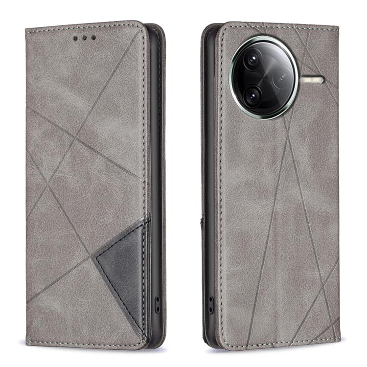 Rhombus Texture Magnetic Leather Phone Case, For Xiaomi 17T Pro 5G, For Xiaomi 17T 5G, For Xiaomi Poco M7 4G 169mm, For Xiaomi 15T Pro, For Xiaomi 15T 5G, For Xiaomi Poco C71, For Xiaomi Poco F7 Pro / F7 Ultra