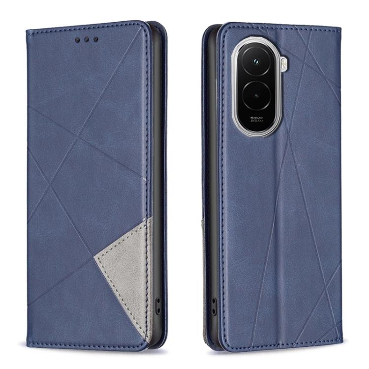 Rhombus Texture Magnetic Leather Phone Case, For Xiaomi 17T Pro 5G, For Xiaomi 17T 5G, For Xiaomi Poco M7 4G 169mm, For Xiaomi 15T Pro, For Xiaomi 15T 5G, For Xiaomi Poco C71, For Xiaomi Poco F7 Pro / F7 Ultra