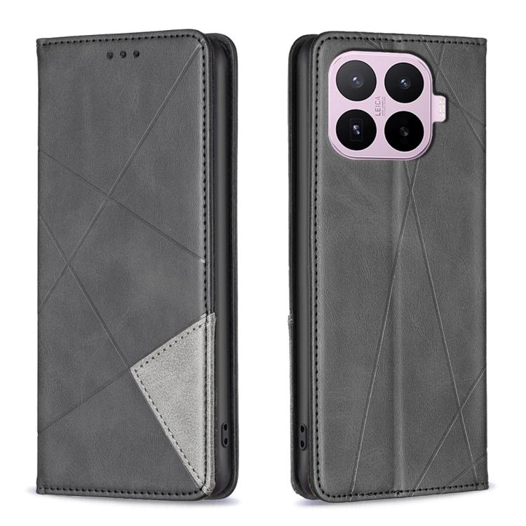 Rhombus Texture Magnetic Leather Phone Case, For Xiaomi 17T Pro 5G, For Xiaomi 17T 5G, For Xiaomi Poco M7 4G 169mm, For Xiaomi 15T Pro, For Xiaomi 15T 5G, For Xiaomi Poco C71, For Xiaomi Poco F7 Pro / F7 Ultra