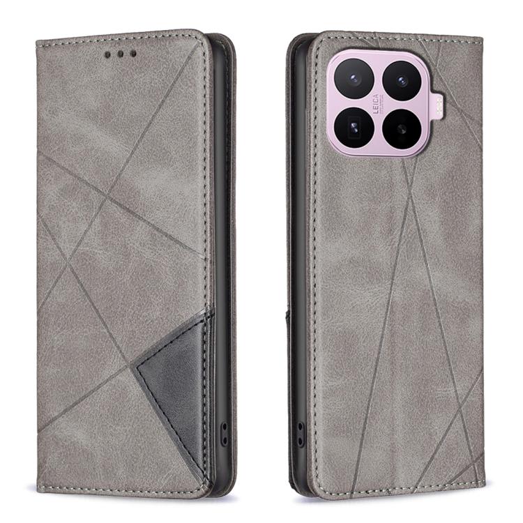Rhombus Texture Magnetic Leather Phone Case, For Xiaomi 17T Pro 5G, For Xiaomi 17T 5G, For Xiaomi Poco M7 4G 169mm, For Xiaomi 15T Pro, For Xiaomi 15T 5G, For Xiaomi Poco C71, For Xiaomi Poco F7 Pro / F7 Ultra
