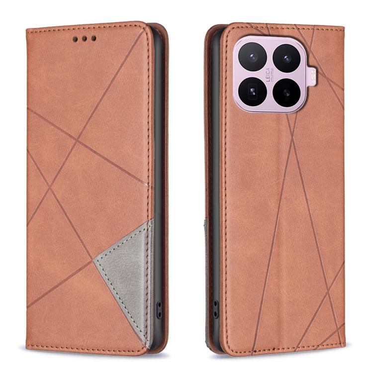 Rhombus Texture Magnetic Leather Phone Case, For Xiaomi 17T Pro 5G, For Xiaomi 17T 5G, For Xiaomi Poco M7 4G 169mm, For Xiaomi 15T Pro, For Xiaomi 15T 5G, For Xiaomi Poco C71, For Xiaomi Poco F7 Pro / F7 Ultra