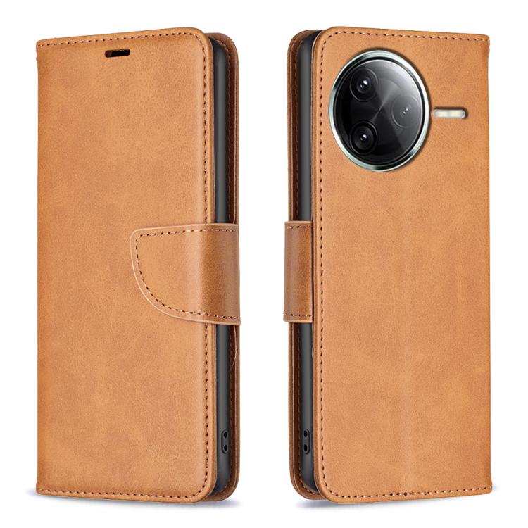 Lambskin Texture Pure Color Flip Leather Phone Case, For Xiaomi Poco C71, For Xiaomi Poco F7 Pro / F7 Ultra