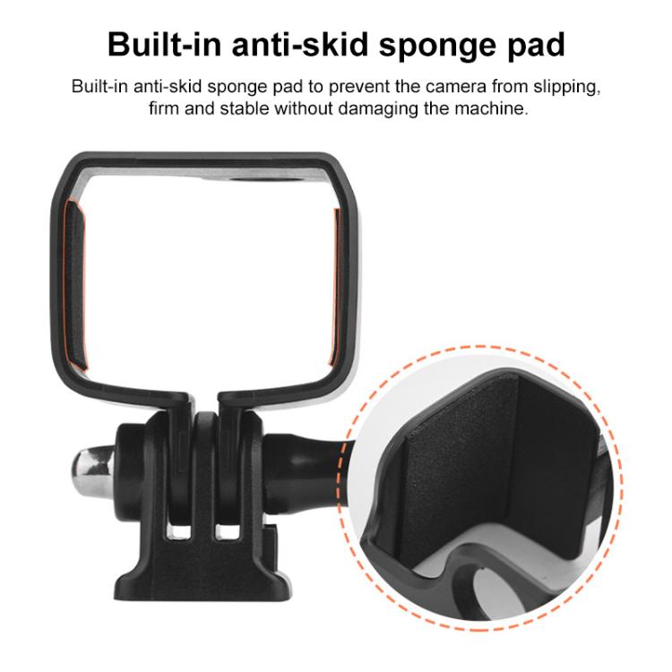 For DJI OSMO Pocket 3 BRDRC Protection Frame Adapter Base, Frame, Frame + Backpack Clip, Frame + Clip + Chest Strap, Frame + Chest Strap