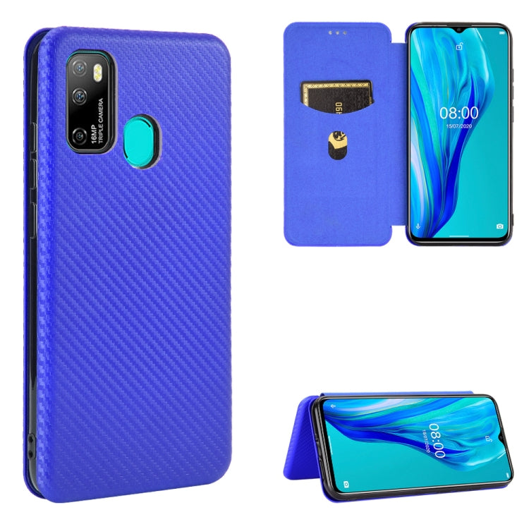 Carbon Fiber Texture Magnetic Horizontal Flip TPU + PC + PU Leather Case with Card Slot & Lanyard, For OPPO A53 / A32 (2020), For OPPO Reno3 Pro Overseas Version, For Doogee X95, For Asus Zenfone 7 ZS670KS / Zenfone 7 Pro ZS671KS                       ...