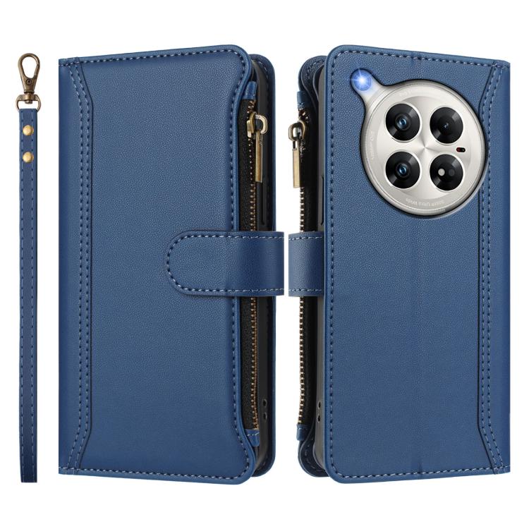 Magnetic Closure 9 Card Slots Zipper Leather Case with Hand Strap, For Infinix Zero 40 4G, For Infinix Note 40X 5G, For Infinix Note 40 5G, For Infinix GT 20 Pro 5G, For Infinix Note 40 Pro 4G / 5G, For Infinix Note 40 4G                               ...