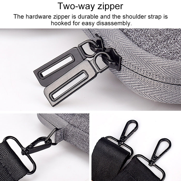 ST08 Handheld Briefcase Carrying Storage Bag with Shoulder Strap, for 13.3 inch Laptop, for 14.1 inch Laptop, for 15.4 inch Laptop
