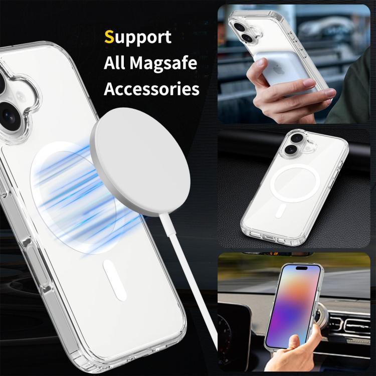 Scratchproof PC Hybrid TPU Magsafe Phone Case, For iPhone 18, For iPhone 18 Pro, For iPhone 18 Pro Max, For iPhone 17 Pro Max, For iPhone 17 Pro, For iPhone 17, For iPhone 17 Air