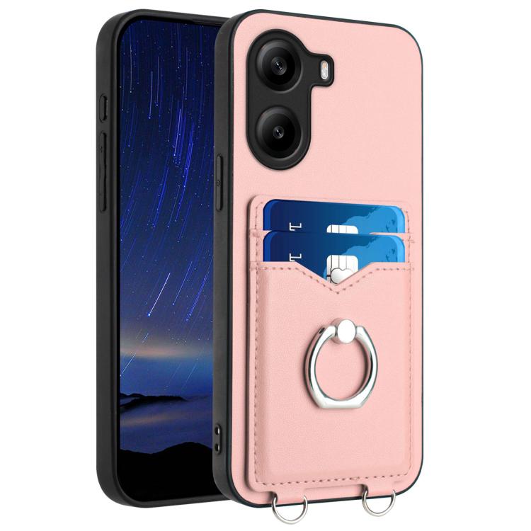 R20 Ring Card Holder Phone Case, For Xiaomi 15 Ultra, For Xiaomi Poco X7 Pro