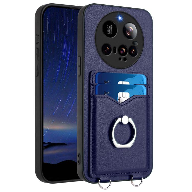 R20 Ring Card Holder Phone Case, For Xiaomi 15 Ultra, For Xiaomi Poco X7 Pro