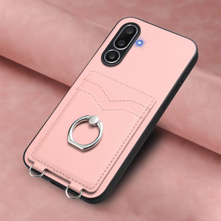 R20 Ring Card Holder Phone Case, For Samsung Galaxy M56 5G, For Samsung Galaxy M16 5G / F16 5G, For Samsung Galaxy M06 5G / F06 5G