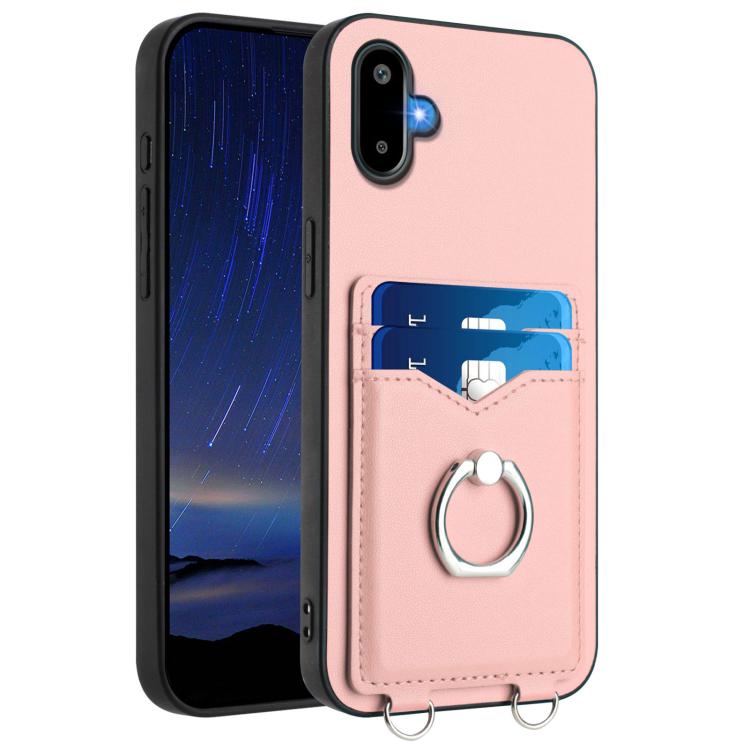 R20 Ring Card Holder Phone Case, For Samsung Galaxy M56 5G, For Samsung Galaxy M16 5G / F16 5G, For Samsung Galaxy M06 5G / F06 5G