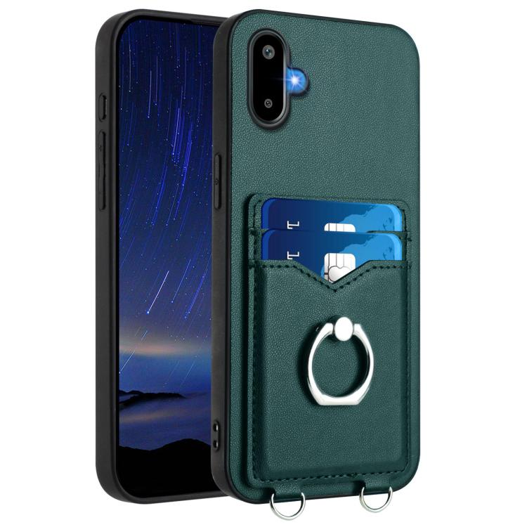 R20 Ring Card Holder Phone Case, For Samsung Galaxy M56 5G, For Samsung Galaxy M16 5G / F16 5G, For Samsung Galaxy M06 5G / F06 5G