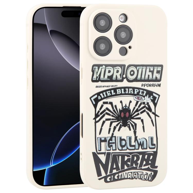 Graffiti Spider TPU Phone Case, For Redmi Note 14 Pro 4G Global, For Redmi Note 14 4G 163.25mm Global, For Redmi Note 14 5G Global, For Redmi 14C 4G, For Redmi 13 4G, For Redmi Note 13 Pro 4G, For Redmi Note 13 4G, For Redmi Note 13 5G
