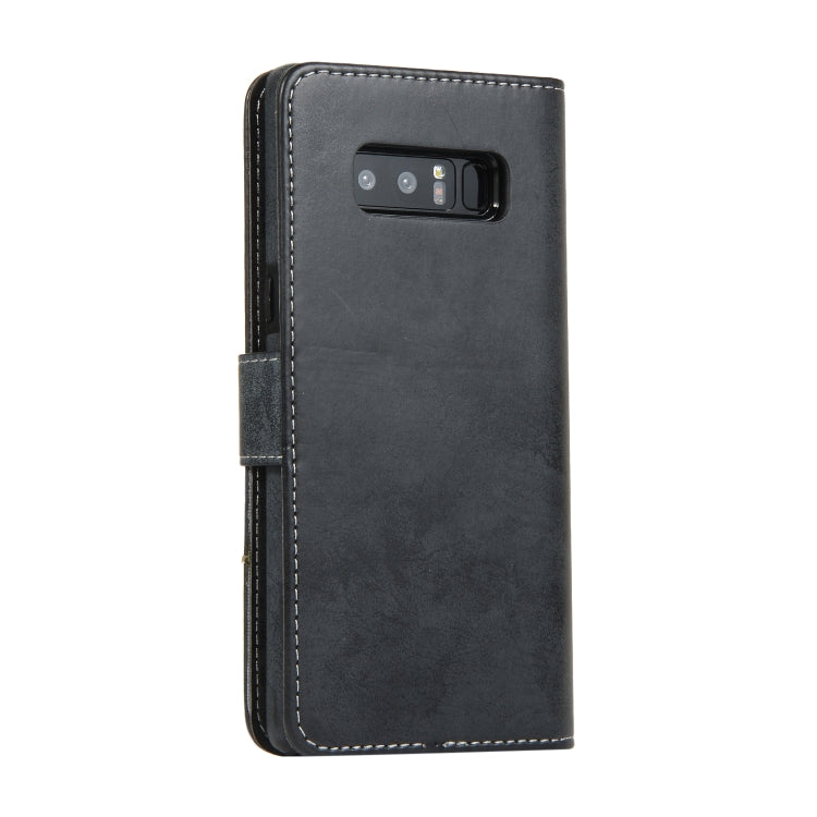 Retro 2 in 1 Detachable Magnetic Horizontal Flip TPU + PU Leather Case with Holder & Card Slots & Photo Frame & Wallet, For Samsung Galaxy Note8, For Samsung Galaxy Note9, For Samsung Galaxy Note10, For Samsung Galaxy Note10+, For Samsung Galaxy S8    ...