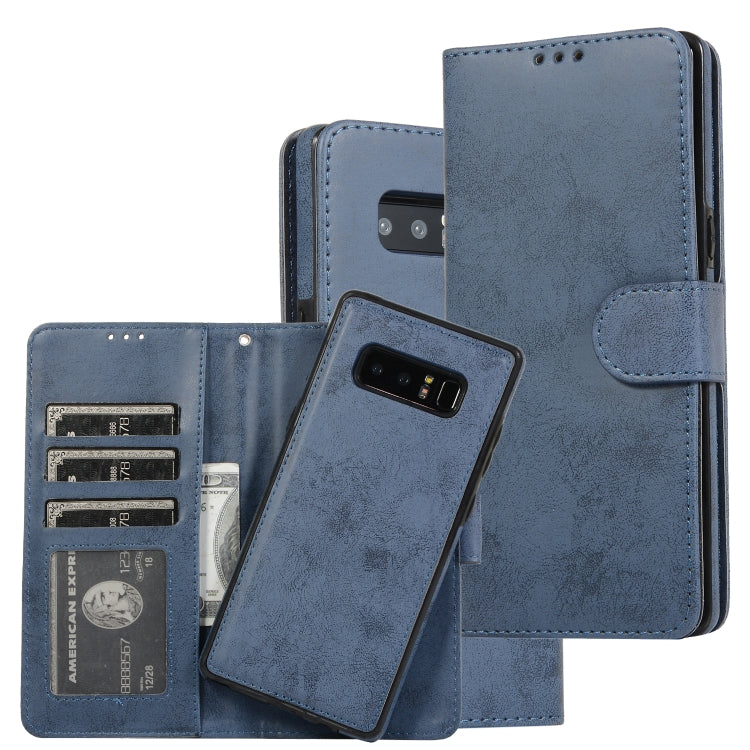 Retro 2 in 1 Detachable Magnetic Horizontal Flip TPU + PU Leather Case with Holder & Card Slots & Photo Frame & Wallet, For Samsung Galaxy Note8, For Samsung Galaxy Note9, For Samsung Galaxy Note10, For Samsung Galaxy Note10+, For Samsung Galaxy S8    ...
