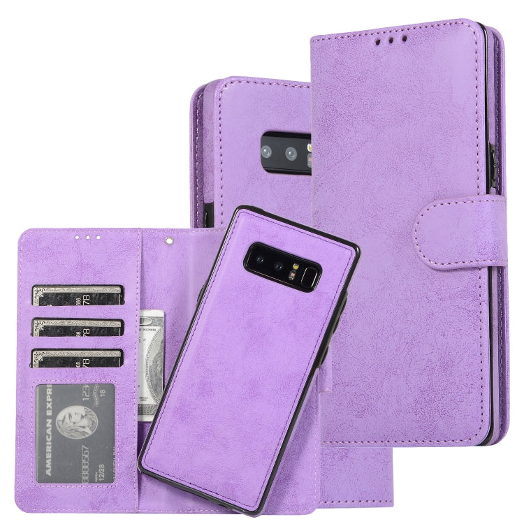 Retro 2 in 1 Detachable Magnetic Horizontal Flip TPU + PU Leather Case with Holder & Card Slots & Photo Frame & Wallet, For Samsung Galaxy Note8, For Samsung Galaxy Note9, For Samsung Galaxy Note10, For Samsung Galaxy Note10+, For Samsung Galaxy S8    ...