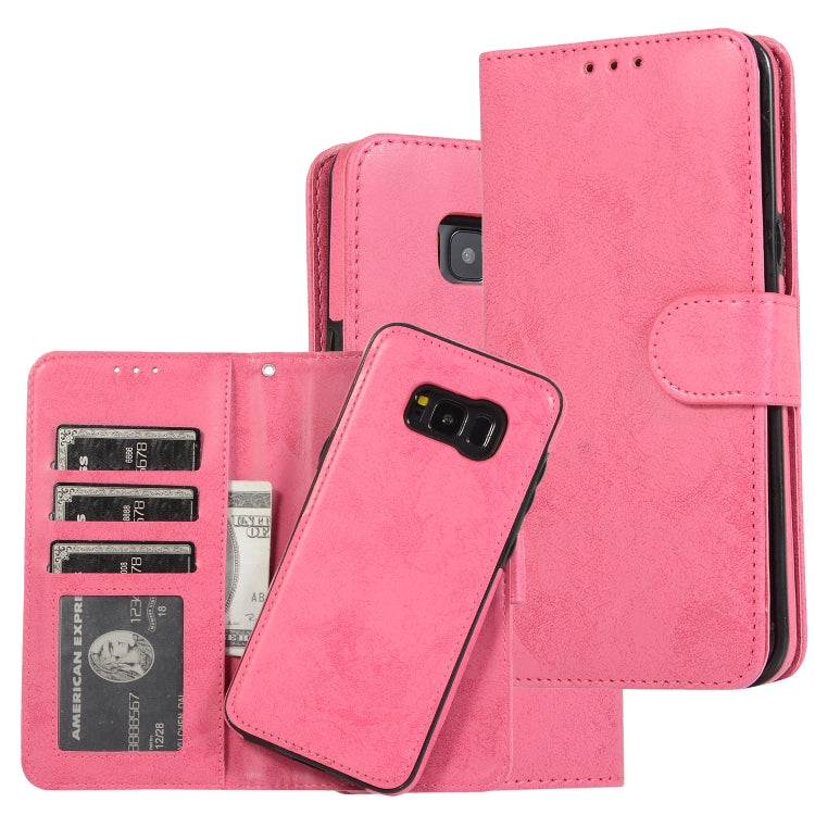 Retro 2 in 1 Detachable Magnetic Horizontal Flip TPU + PU Leather Case with Holder & Card Slots & Photo Frame & Wallet, For Samsung Galaxy Note8, For Samsung Galaxy Note9, For Samsung Galaxy Note10, For Samsung Galaxy Note10+, For Samsung Galaxy S8    ...