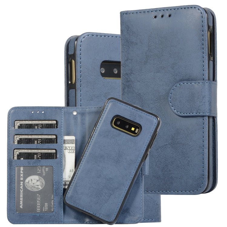 Retro 2 in 1 Detachable Magnetic Horizontal Flip TPU + PU Leather Case with Holder & Card Slots & Photo Frame & Wallet, For Samsung Galaxy S10, For Samsung Galaxy S10e, For Samsung Galaxy S10+, For Samsung Galaxy S20, For Samsung Galaxy S20+           ...