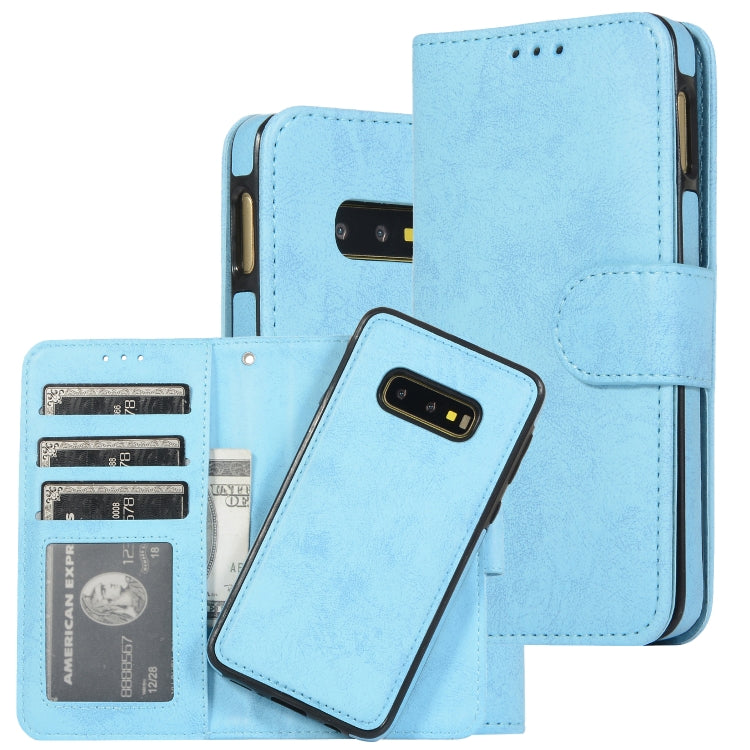 Retro 2 in 1 Detachable Magnetic Horizontal Flip TPU + PU Leather Case with Holder & Card Slots & Photo Frame & Wallet, For Samsung Galaxy S10, For Samsung Galaxy S10e, For Samsung Galaxy S10+, For Samsung Galaxy S20, For Samsung Galaxy S20+           ...