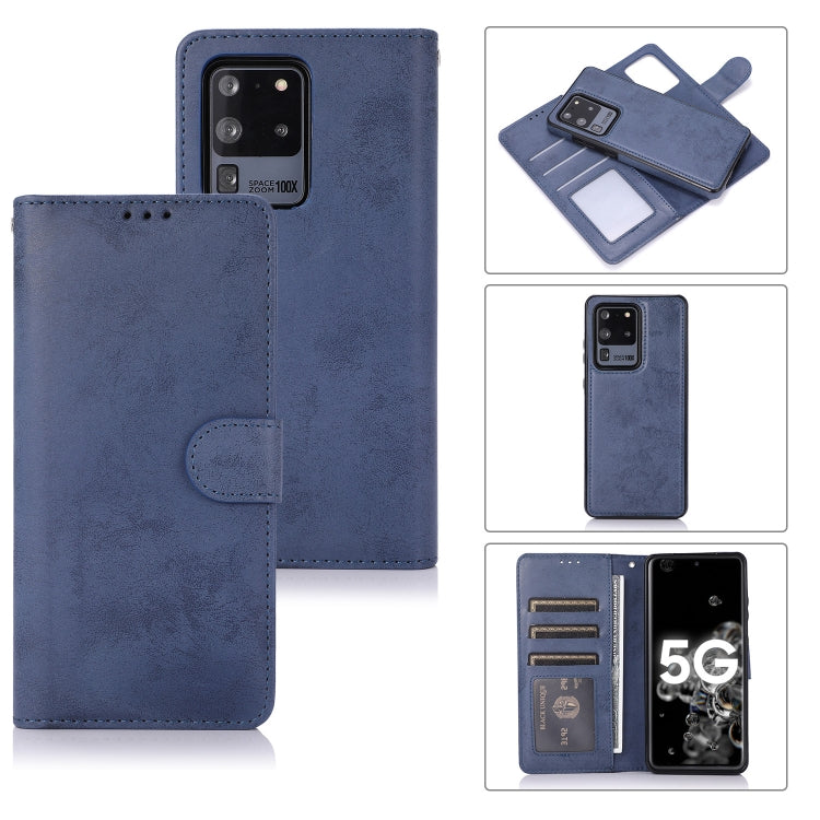 Retro 2 in 1 Detachable Magnetic Horizontal Flip TPU + PU Leather Case with Holder & Card Slots & Photo Frame & Wallet, For Samsung Galaxy S10, For Samsung Galaxy S10e, For Samsung Galaxy S10+, For Samsung Galaxy S20, For Samsung Galaxy S20+           ...