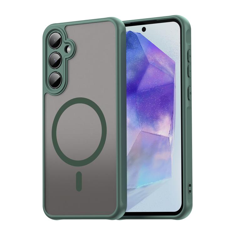 Fan Dun Series TPU Hybrid PC Frosted Magsafe Phone Case, For Galaxy A07 4G / A08 4G / 5G, For Samsung Galaxy A17 5G / A18 4G / 5G, For Samsung Galaxy A57 5G, For Samsung Galaxy A37 5G, For Galaxy A27 5G, For Samsung Galaxy A56 5G                       ...