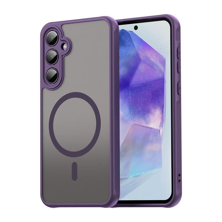 Fan Dun Series TPU Hybrid PC Frosted Magsafe Phone Case, For Galaxy A07 4G / A08 4G / 5G, For Samsung Galaxy A17 5G / A18 4G / 5G, For Samsung Galaxy A57 5G, For Samsung Galaxy A37 5G, For Galaxy A27 5G, For Samsung Galaxy A56 5G                       ...