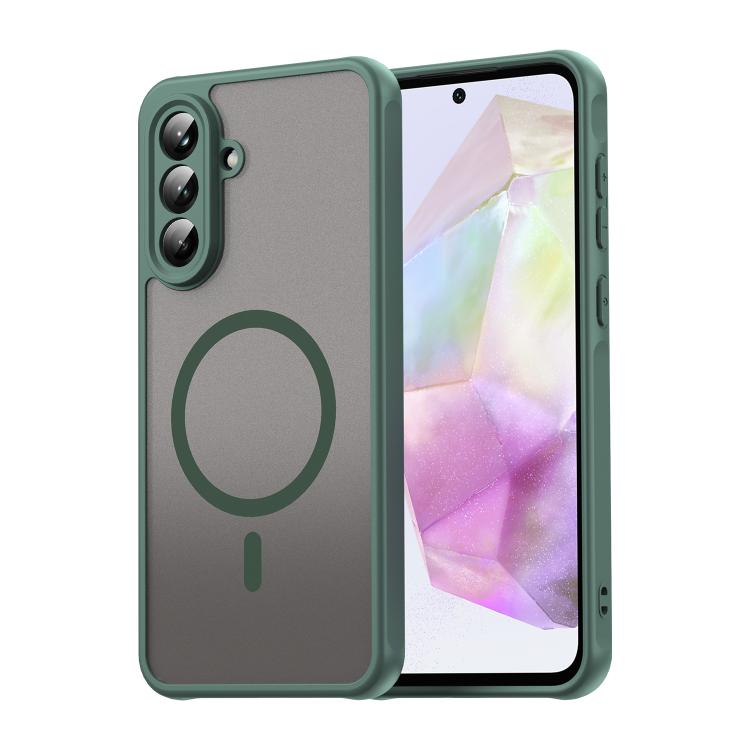 Fan Dun Series TPU Hybrid PC Frosted Magsafe Phone Case, For Galaxy A07 4G / A08 4G / 5G, For Samsung Galaxy A17 5G / A18 4G / 5G, For Samsung Galaxy A57 5G, For Samsung Galaxy A37 5G, For Galaxy A27 5G, For Samsung Galaxy A56 5G                       ...