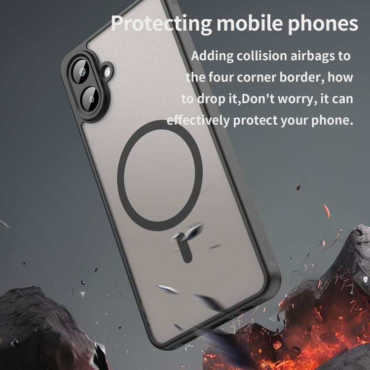 Fan Dun Series TPU Hybrid PC Frosted Magsafe Phone Case, For Galaxy A07 4G / A08 4G / 5G, For Samsung Galaxy A17 5G / A18 4G / 5G, For Samsung Galaxy A57 5G, For Samsung Galaxy A37 5G, For Galaxy A27 5G, For Samsung Galaxy A56 5G                       ...