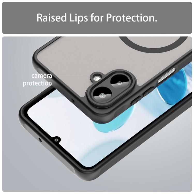 Fan Dun Series TPU Hybrid PC Frosted Magsafe Phone Case, For Galaxy A07 4G / A08 4G / 5G, For Samsung Galaxy A17 5G / A18 4G / 5G, For Samsung Galaxy A57 5G, For Samsung Galaxy A37 5G, For Galaxy A27 5G, For Samsung Galaxy A56 5G                       ...