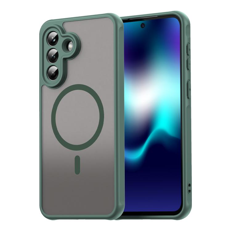 Fan Dun Series TPU Hybrid PC Frosted Magsafe Phone Case, For Galaxy A07 4G / A08 4G / 5G, For Samsung Galaxy A17 5G / A18 4G / 5G, For Samsung Galaxy A57 5G, For Samsung Galaxy A37 5G, For Galaxy A27 5G, For Samsung Galaxy A56 5G                       ...