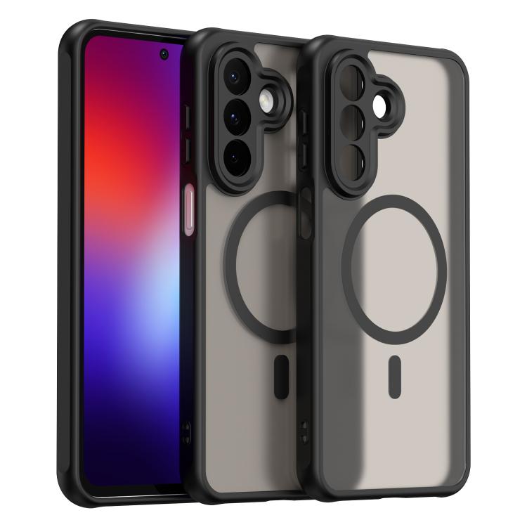 Fan Dun Series TPU Hybrid PC Frosted Magsafe Phone Case, For Galaxy A07 4G / A08 4G / 5G, For Samsung Galaxy A17 5G / A18 4G / 5G, For Samsung Galaxy A57 5G, For Samsung Galaxy A37 5G, For Galaxy A27 5G, For Samsung Galaxy A56 5G                       ...