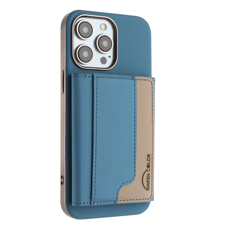 Colour Matching Horizontal Magnetic Card Bag RFID MagSafe Phone Case, For iPhone 12 Pro Max, For iPhone 11 Pro Max, For iPhone 11, For iPhone 11 Pro, For iPhone XR, For iPhone 8 Plus / 7 Plus, For iPhone 8 / 7 / 6