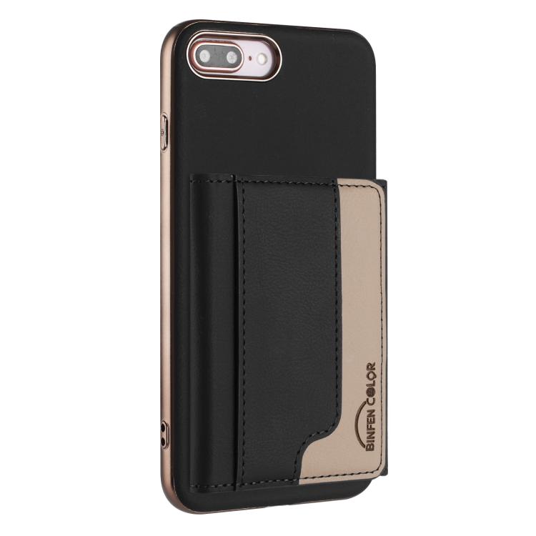 Colour Matching Horizontal Magnetic Card Bag RFID MagSafe Phone Case, For iPhone 12 Pro Max, For iPhone 11 Pro Max, For iPhone 11, For iPhone 11 Pro, For iPhone XR, For iPhone 8 Plus / 7 Plus, For iPhone 8 / 7 / 6