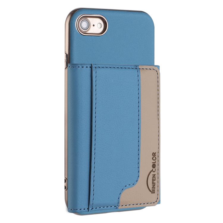 Colour Matching Horizontal Magnetic Card Bag RFID MagSafe Phone Case, For iPhone 12 Pro Max, For iPhone 11 Pro Max, For iPhone 11, For iPhone 11 Pro, For iPhone XR, For iPhone 8 Plus / 7 Plus, For iPhone 8 / 7 / 6