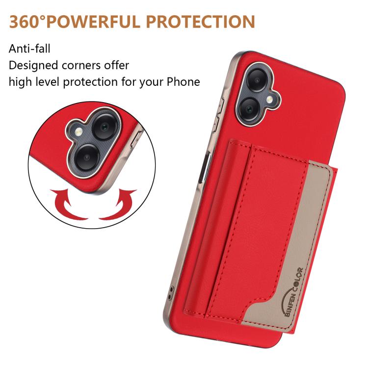 Colour Matching Horizontal Magnetic Card Bag RFID MagSafe Phone Case, For Samsung Galaxy A06, For Samsung Galaxy A56, For Samsung Galaxy A26, For Samsung Galaxy A36, For Samsung Galaxy A25, For Samsung Galaxy A55