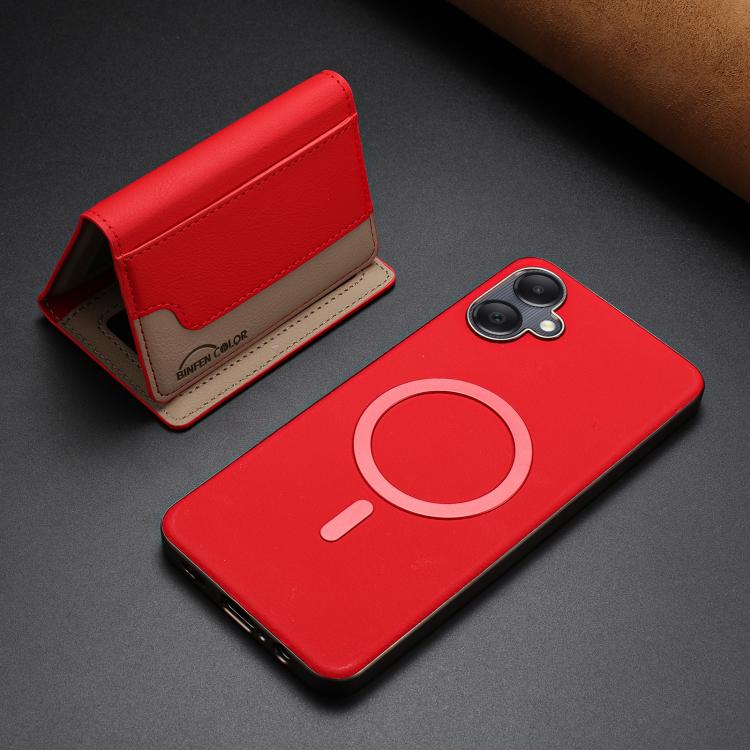 Colour Matching Horizontal Magnetic Card Bag RFID MagSafe Phone Case, For Samsung Galaxy A06, For Samsung Galaxy A56, For Samsung Galaxy A26, For Samsung Galaxy A36, For Samsung Galaxy A25, For Samsung Galaxy A55