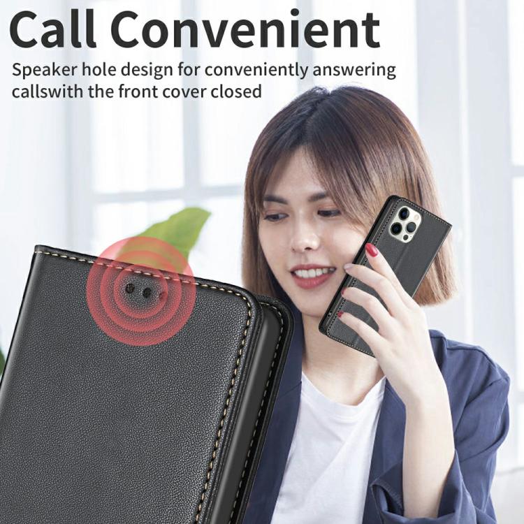 Magnetic Leather Phone Case, For iPhone 18 Pro Max/17 Pro Max